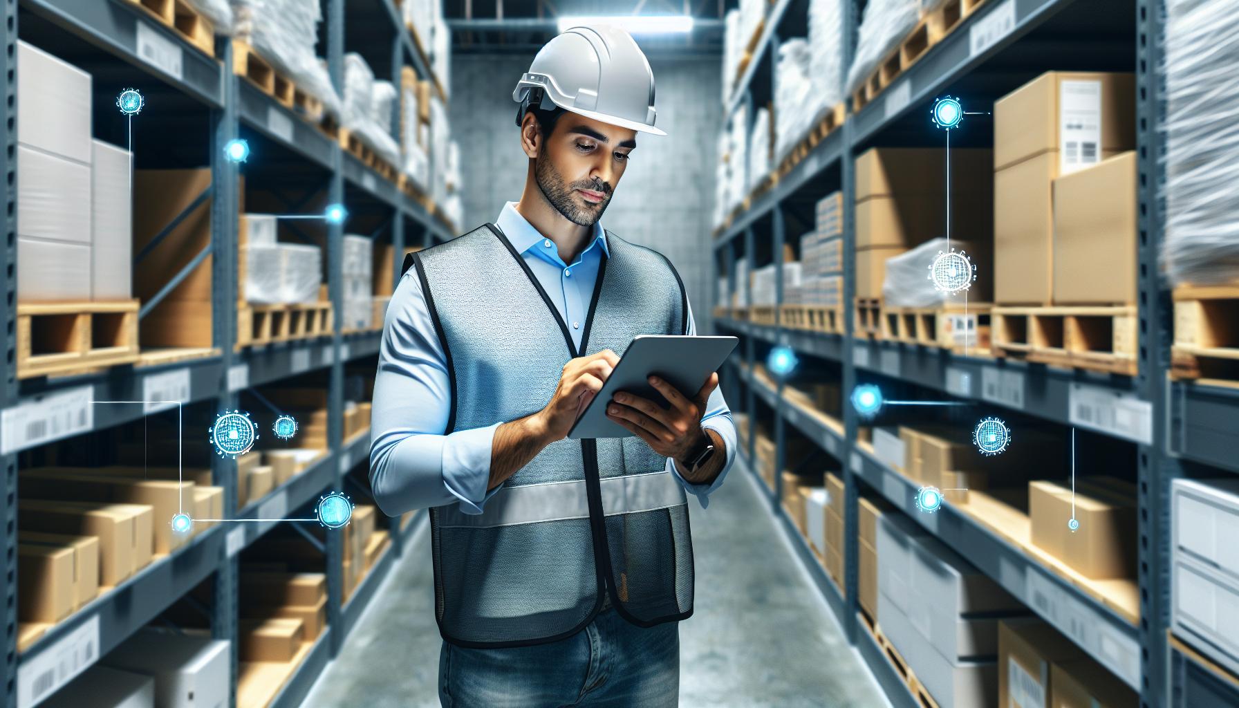 how iot can be used in warehouses