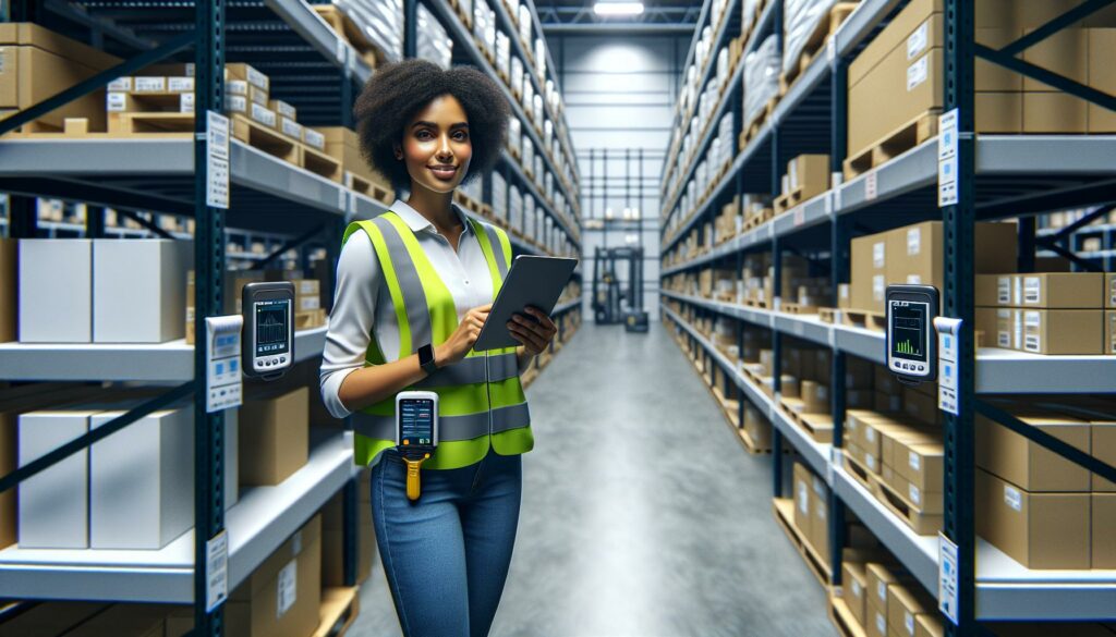 how ai and iot is used in inventory management?